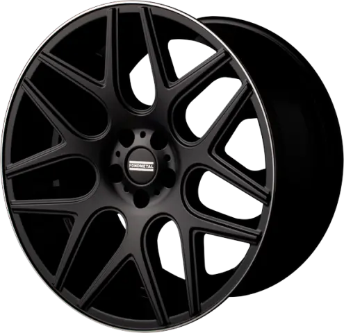 Imagen FONDMETAL STC-MS MATT BLACK MACHINED LIP