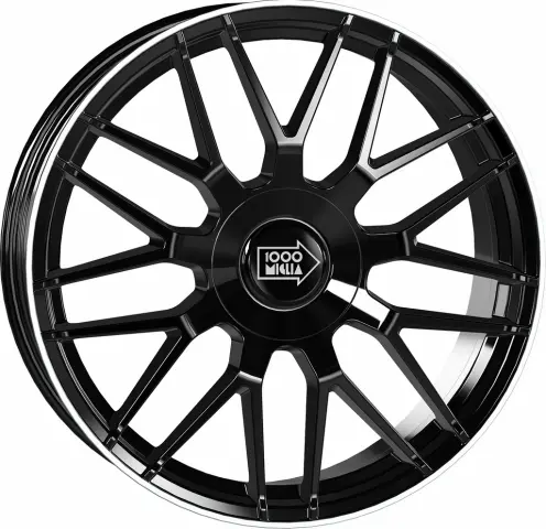 Imagen MILLE MIGLIA MM007 GLOSS BLACK POLISHED LIP