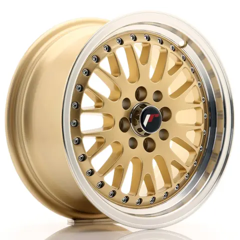 Imagen JR Wheels JR10 Gold w/Machined Lip