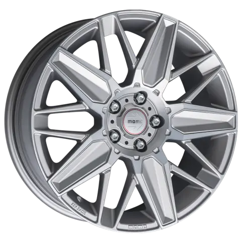 Imagen Momo evoluzione matt titan silver polished