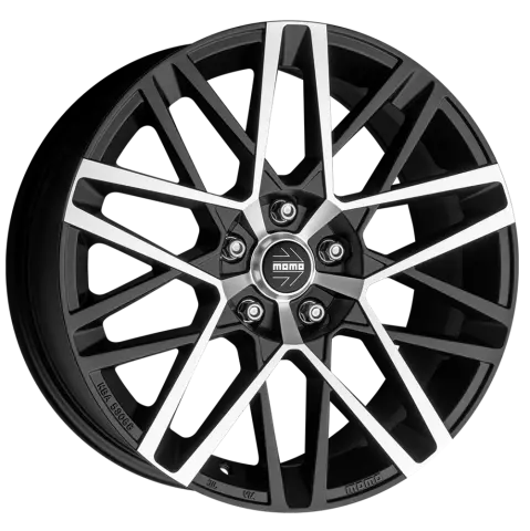 Imagen Momo avenger matt black polished