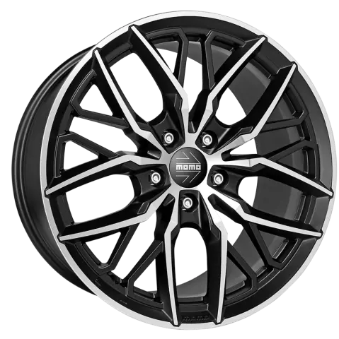 Imagen Momo spider matt black polished