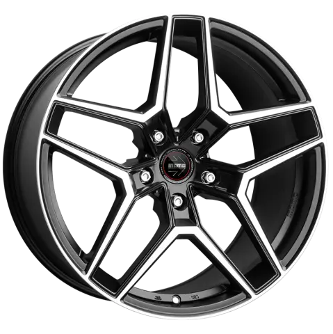 Imagen Momo rf-06 matt black polished