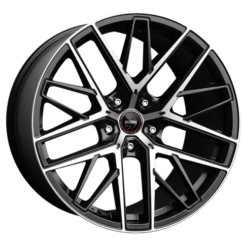 Imagen Momo rfx-01 matt black polished