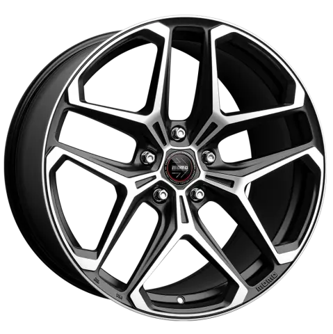 Imagen Momo rf-04 matt black polished