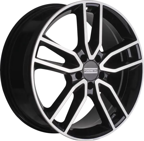 Imagen Fondmetal koros glossy black machined