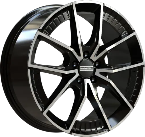 Imagen Fondmetal elatha glossy black machined