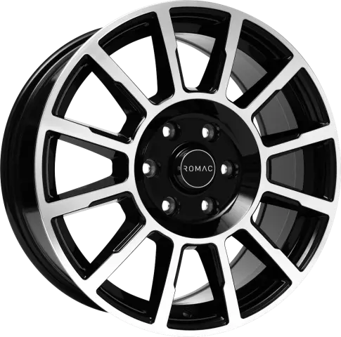 Imagen ROMAC STEALTH GLOSS BLACK W/ POLISHED FACE