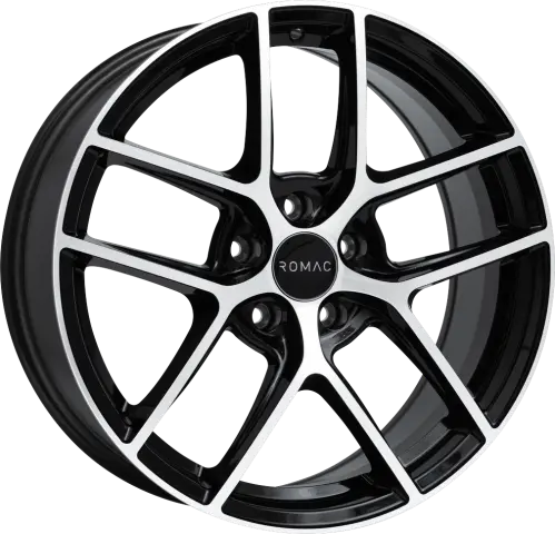 Imagen ROMAC DIABLO GLOSS BLACK W/ POLISHED FACE