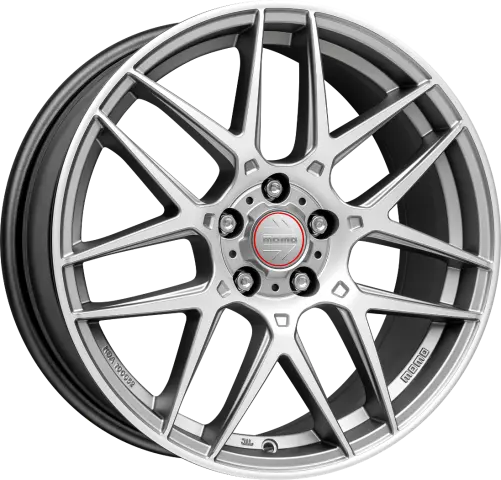 Imagen Momo competizione matt titan silver polished