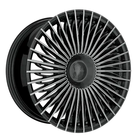 Imagen KESKIN WHEELS KT X1 BLACK SECRET DIAMOND