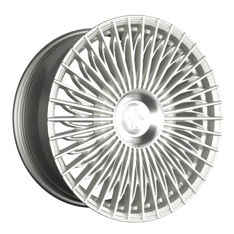 Imagen KESKIN WHEELS KT X1 SILVER FRONT POLISH