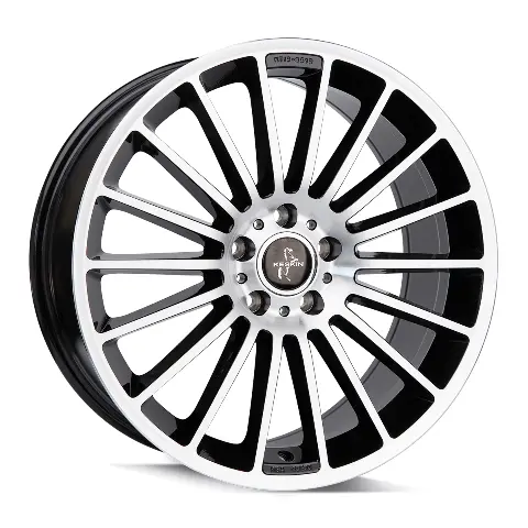 Imagen KESKIN WHEELS KT15 BLACK FRONT POLISH