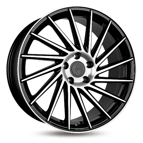 Imagen KESKIN WHEELS KT17 BLACK FRONT POLISH