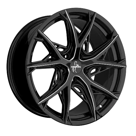 Imagen KESKIN WHEELS KT24C BLACK SECRET DIAMOND