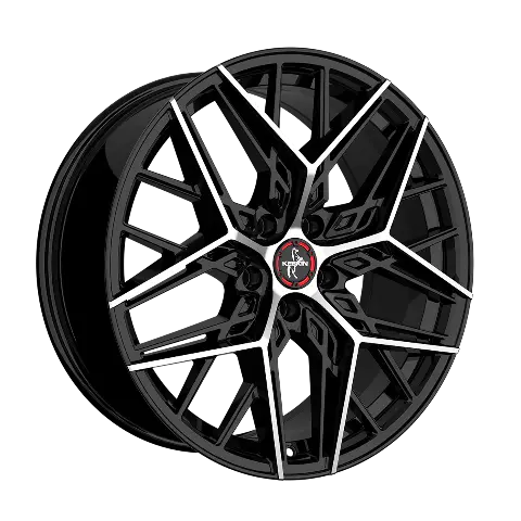Imagen KESKIN WHEELS KT25 BLACK FRONT POLISH