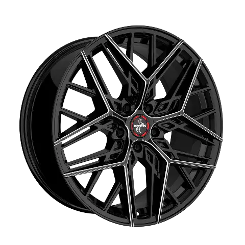 Imagen KESKIN WHEELS KT25 BLACK SECRET DIAMOND