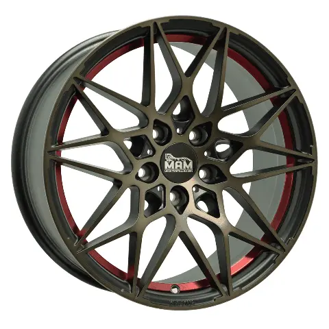 Imagen MAM WHEELS B2 BRONZE RED INSIDE