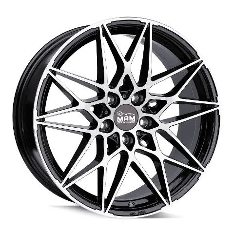 Imagen MAM WHEELS B2N BLACK FRONT POLISH